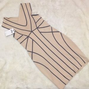 Babe Society Crossback Bodycon mini dress